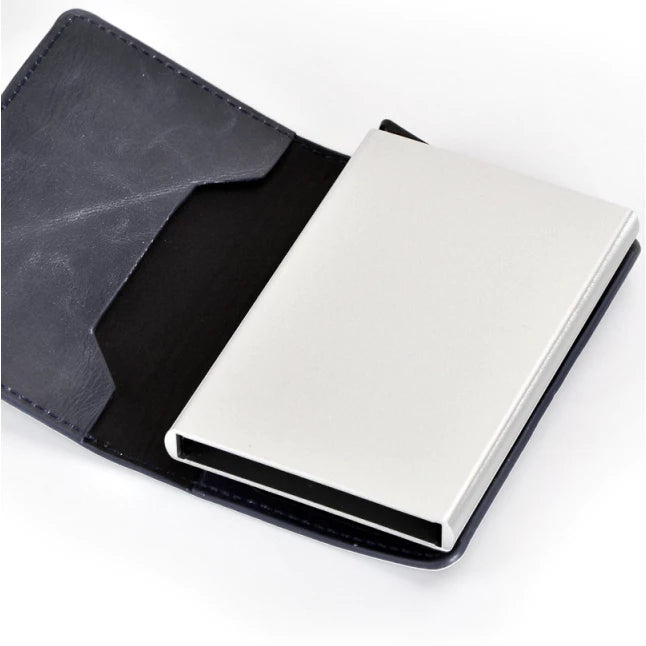 🎩✨ Carteira de Fibra de Carbono: Elegância e Praticidade no Seu Bolso! ✨🎩 - Barbeiro Expresso