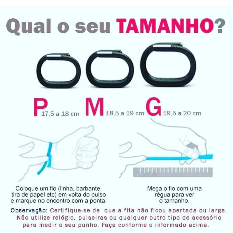 Pulseira Masculina 3 Virtudes Premium - Barbeiro Expresso