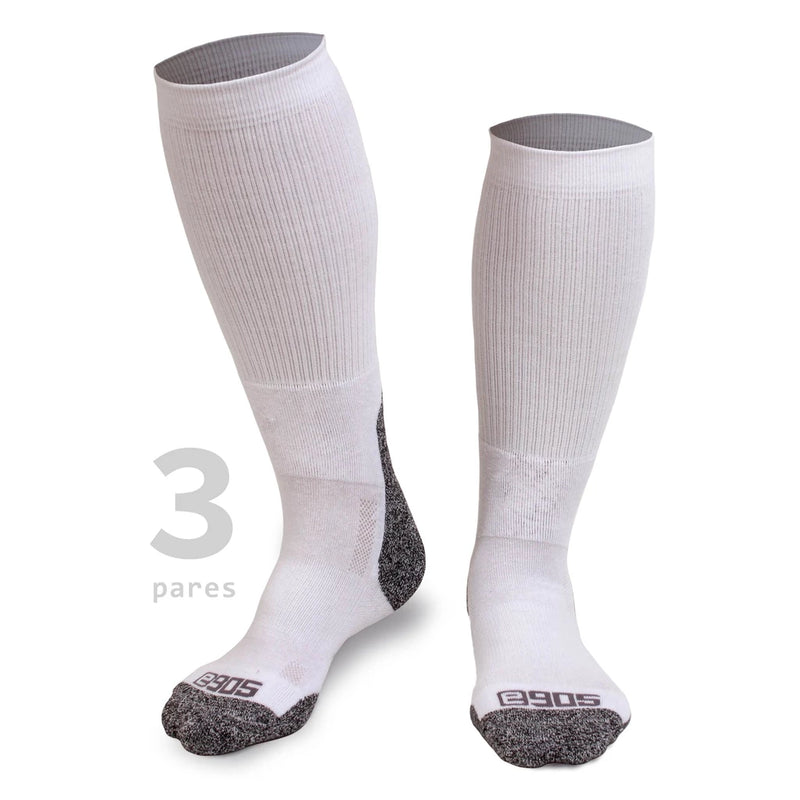🧦🥾 Kit de 3 Pares de Meias Táticas Go Dry E905: Conforto e Suporte para Cada Passo! 🥾🧦 - Barbeiro Expresso