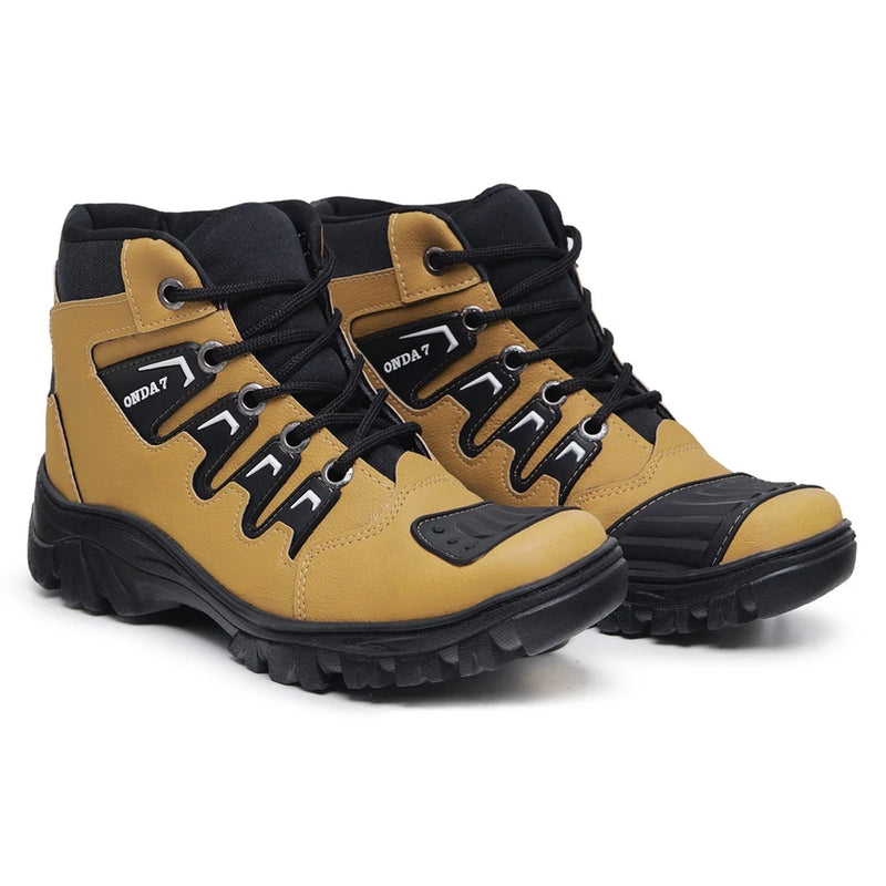 🥾🕶 Kit Bota Coturno Masculino Caterpillar: Aventura e Estilo em Cada Passo! 🥾🕶 - Barbeiro Expresso