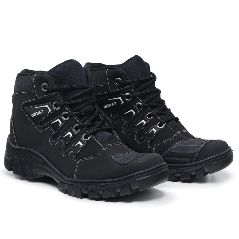 🥾🕶 Kit Bota Coturno Masculino Caterpillar: Aventura e Estilo em Cada Passo! 🥾🕶 - Barbeiro Expresso