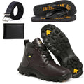 👞🎁 Transforme seu Estilo com o Kit Bota CAT e Acessórios! Perfeito para o Barbeiro Moderno! 👞🎁 - Barbeiro Expresso