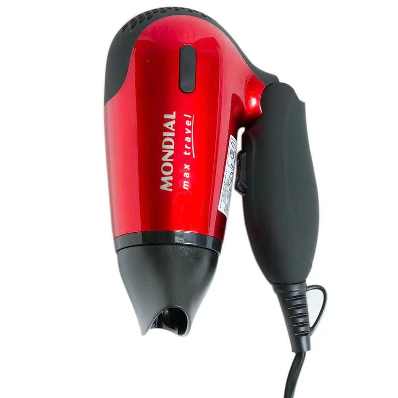 🔹✨ SECADOR MONDIAL MINI DOBRÁVEL PORTÁTIL MAX TRAVEL BIVOLT 🔹✨ - Barbeiro Expresso