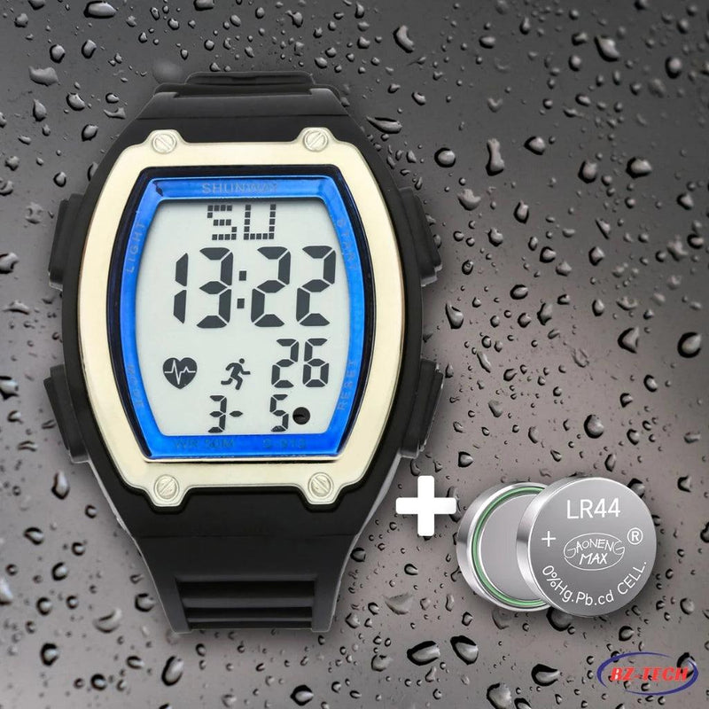 🕒✨ Relógio Masculino Digital de Luxo: Tecnologia e Elegância no Seu Pulso! ✨🕒 - Barbeiro Expresso
