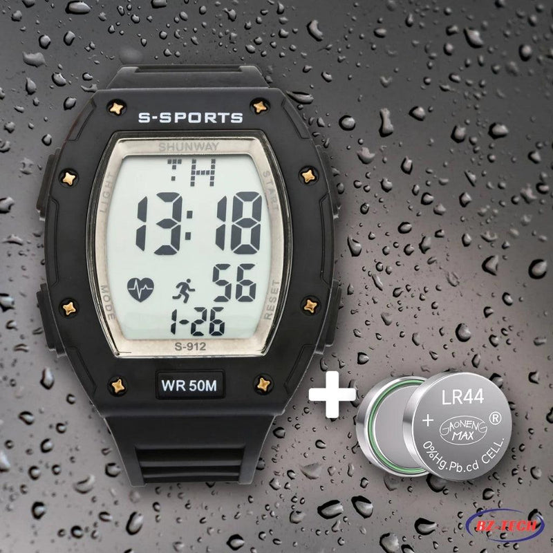 🕒✨ Relógio Masculino Digital de Luxo: Tecnologia e Elegância no Seu Pulso! ✨🕒 - Barbeiro Expresso