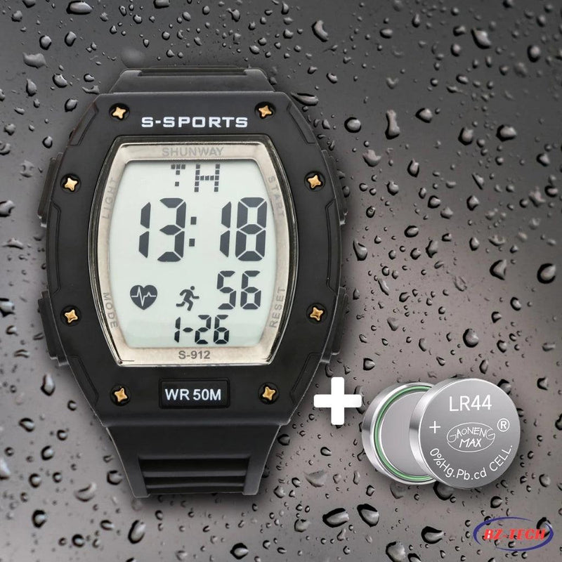 🕒✨ Relógio Masculino Digital de Luxo: Tecnologia e Elegância no Seu Pulso! ✨🕒 - Barbeiro Expresso