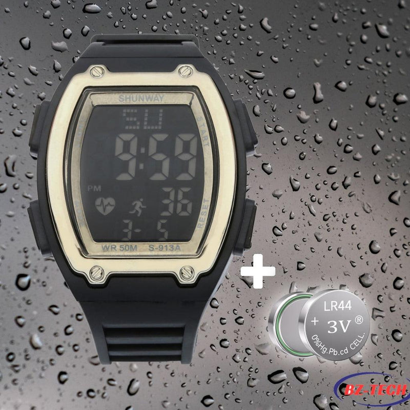 🕒✨ Relógio Masculino Digital de Luxo: Tecnologia e Elegância no Seu Pulso! ✨🕒 - Barbeiro Expresso