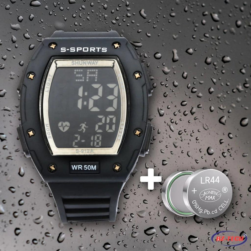 🕒✨ Relógio Masculino Digital de Luxo: Tecnologia e Elegância no Seu Pulso! ✨🕒 - Barbeiro Expresso