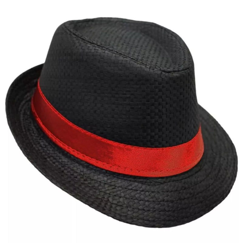 🎩✨ Transforme Seu Estilo com o Chapéu Malandro Panamá Preto! Elegante e Distinto! ✨🎩 - Barbeiro Expresso