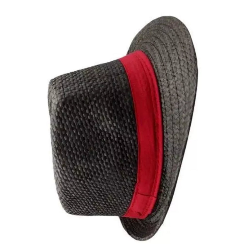 🎩✨ Transforme Seu Estilo com o Chapéu Malandro Panamá Preto! Elegante e Distinto! ✨🎩 - Barbeiro Expresso