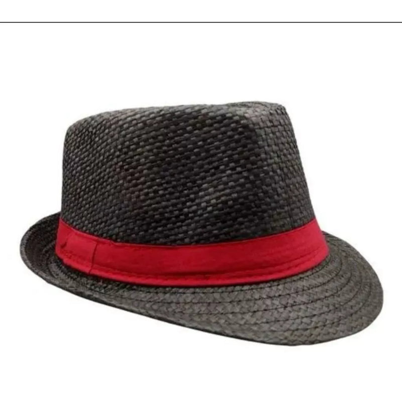 🎩✨ Transforme Seu Estilo com o Chapéu Malandro Panamá Preto! Elegante e Distinto! ✨🎩 - Barbeiro Expresso