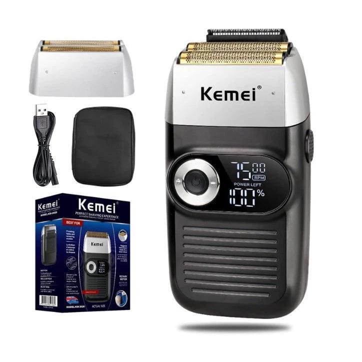 1. 💈 KM-2026 Shaver Barbeador Elétrico Profissional Kemei ⚡✂️ - Barbeiro Expresso