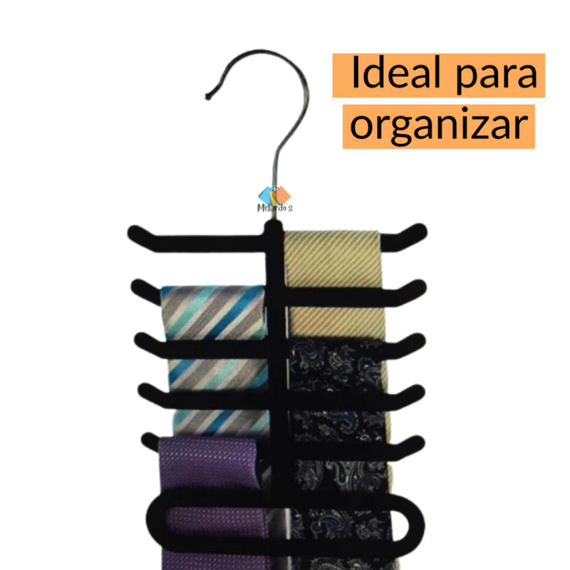 🧣🎩 Elegância e Organização com o Cabide de Veludo! 🧣🎩 - Barbeiro Expresso