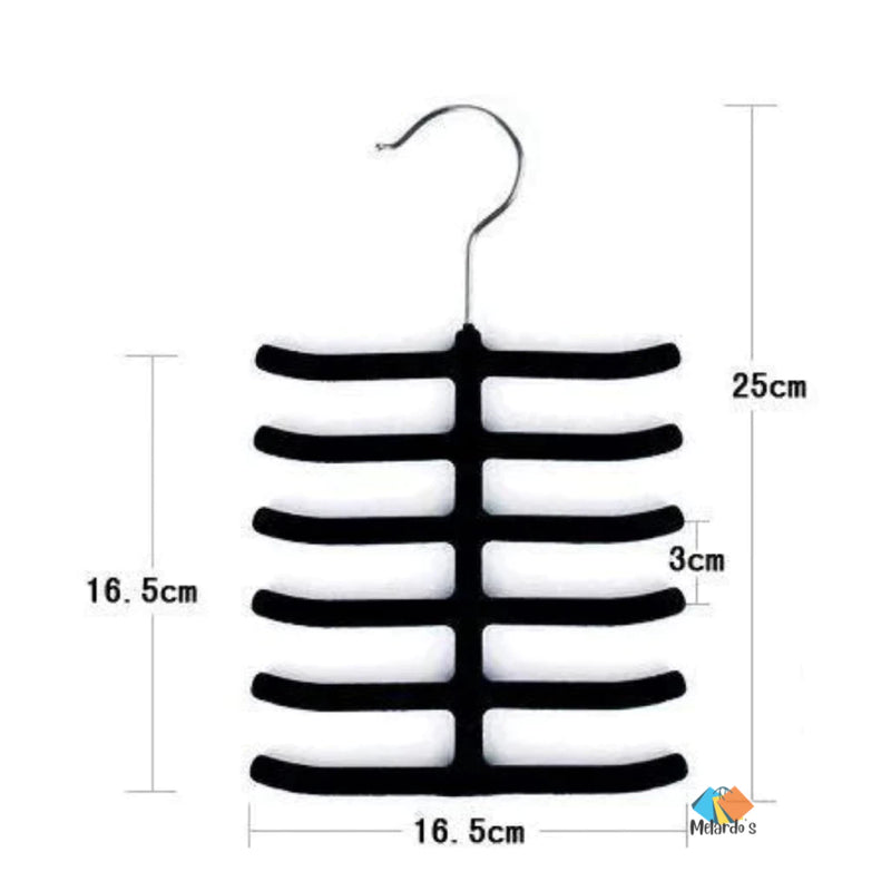 🧣🎩 Elegância e Organização com o Cabide de Veludo! 🧣🎩 - Barbeiro Expresso