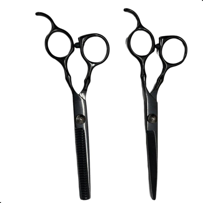 🔪✂️ Eleve seu estilo com o Kit de Tesouras Profissionais para Cabeleireiro! ✂️🔪 - Barbeiro Expresso