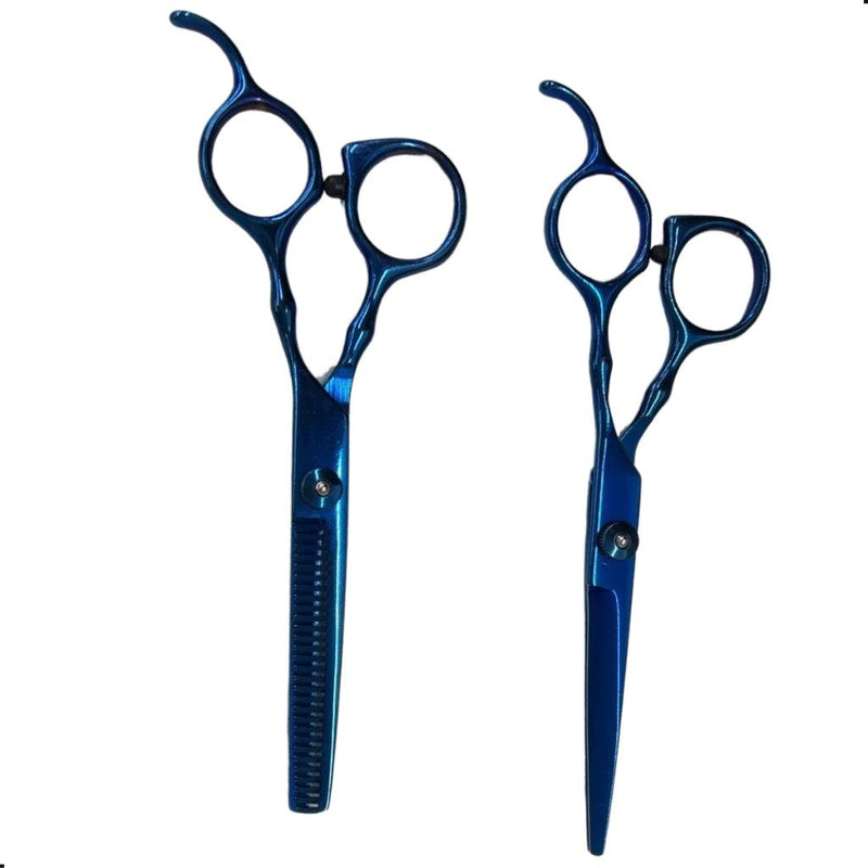 🔪✂️ Eleve seu estilo com o Kit de Tesouras Profissionais para Cabeleireiro! ✂️🔪 - Barbeiro Expresso