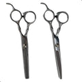 🔪✂️ Eleve seu estilo com o Kit de Tesouras Profissionais para Cabeleireiro! ✂️🔪 - Barbeiro Expresso