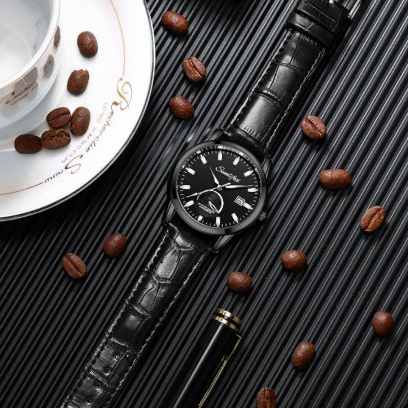 🕰️✨ Relógio Masculino Sunlifex 7010: Clássico e Sofisticado! ✨🕰️ - Barbeiro Expresso