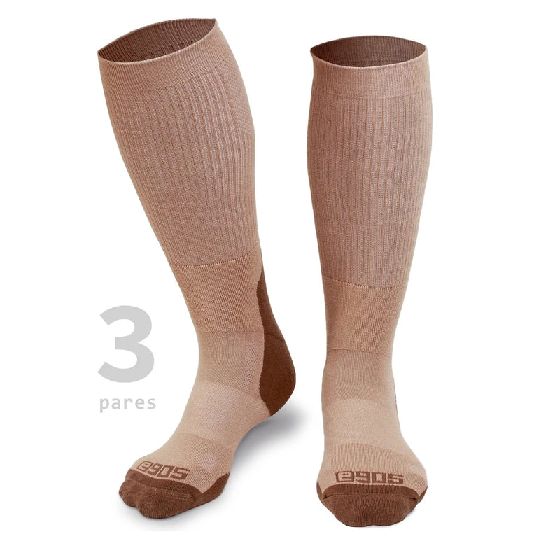 🧦🥾 Kit de 3 Pares de Meias Táticas Go Dry E905: Conforto e Suporte para Cada Passo! 🥾🧦 - Barbeiro Expresso