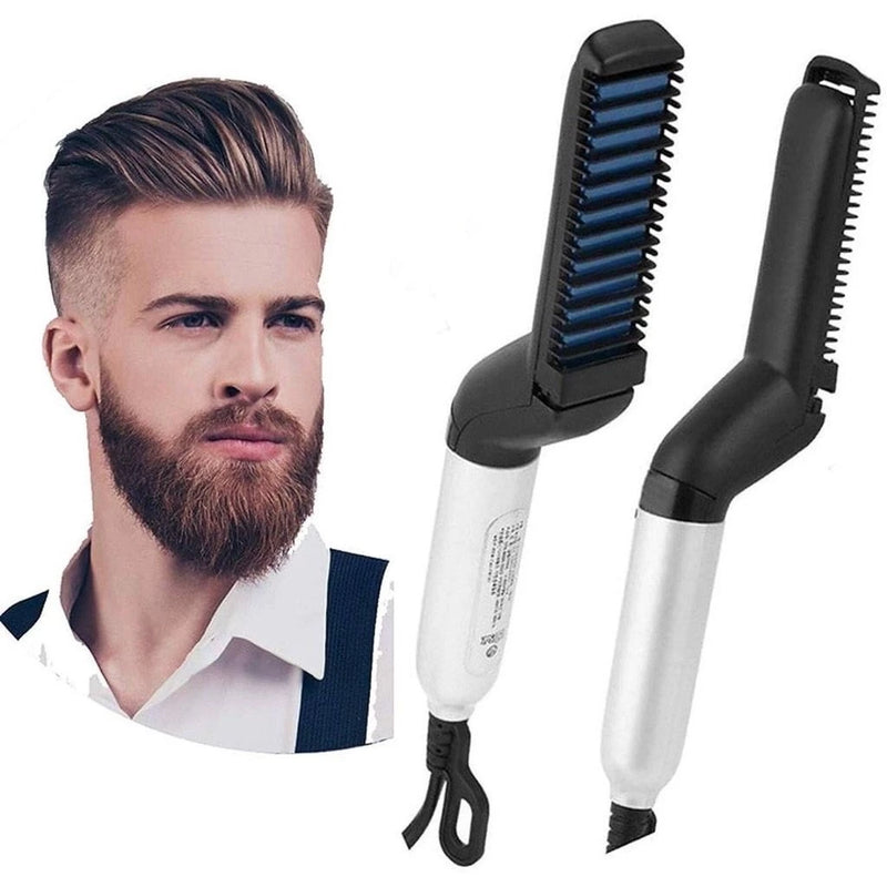 🔥✂️ Chapinha Modeladora Portátil para Cabelo e Barba: Estilo e Precisão em Todo Lugar! ✂️🔥 - Barbeiro Expresso