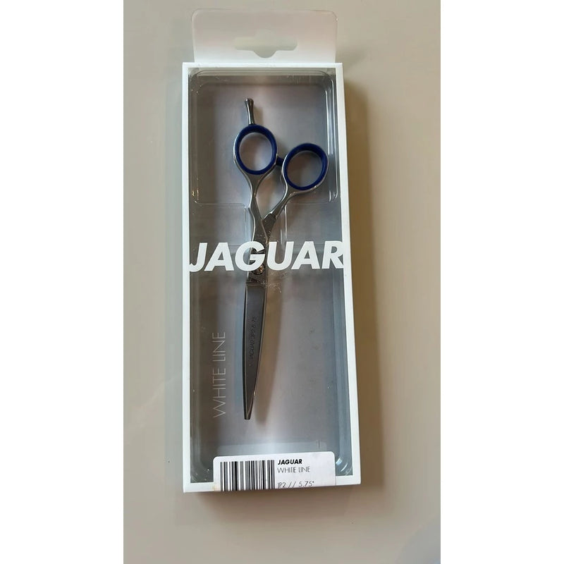 🔪✂️ Tesoura Jaguar White Line JP 2.5-75: Corte com Elegância e Precisão! 💈👌 - Barbeiro Expresso