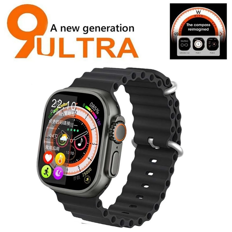 🕒⚙️ Smartwatch Ultra 9 2024: Tecnologia e Estilo no seu Pulso! ⚙️🕒 - Barbeiro Expresso